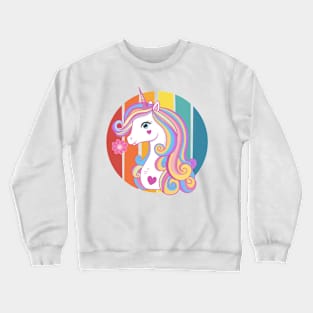 Cute Unicorn Unicorn Cat Adorable Smiling Rainbow Kitty Essential - Birthday Gift T-Shirt Crewneck Sweatshirt